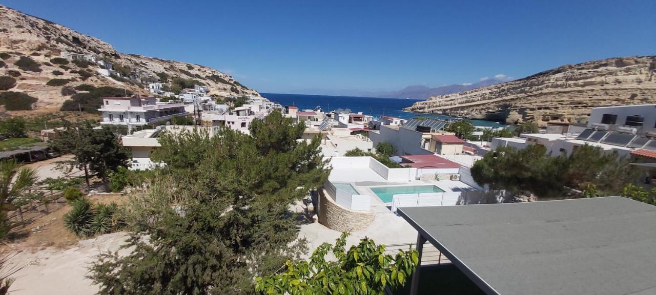 Ferienwohnung Antonios 1 Matala Exterior foto
