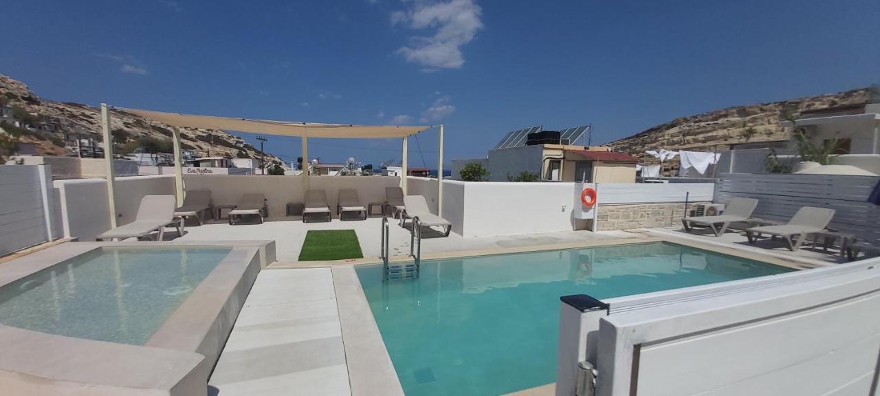 Ferienwohnung Antonios 1 Matala Exterior foto